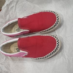 Vans Sz W8 M6.5 slip-ons